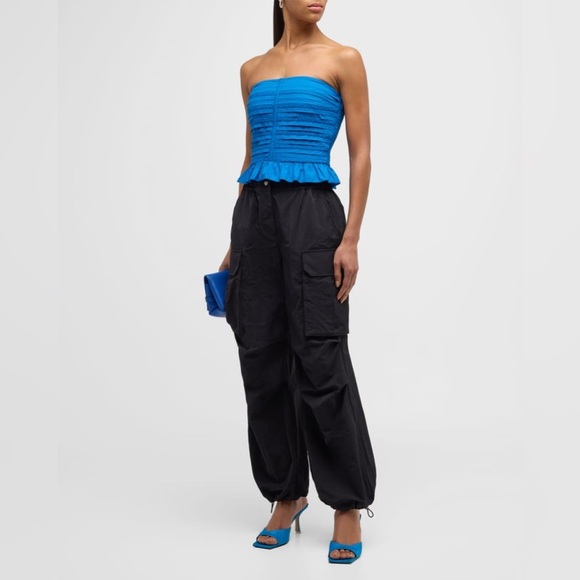 Ramy Brook
Annie Strapless Peplum Blouse - Picture 3 of 9